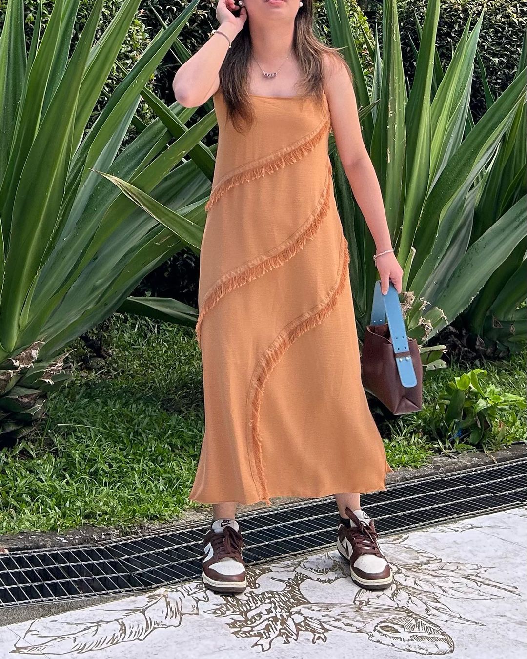 Original Micro Bag in Multi-Colored Dark Brown (On Hand)
