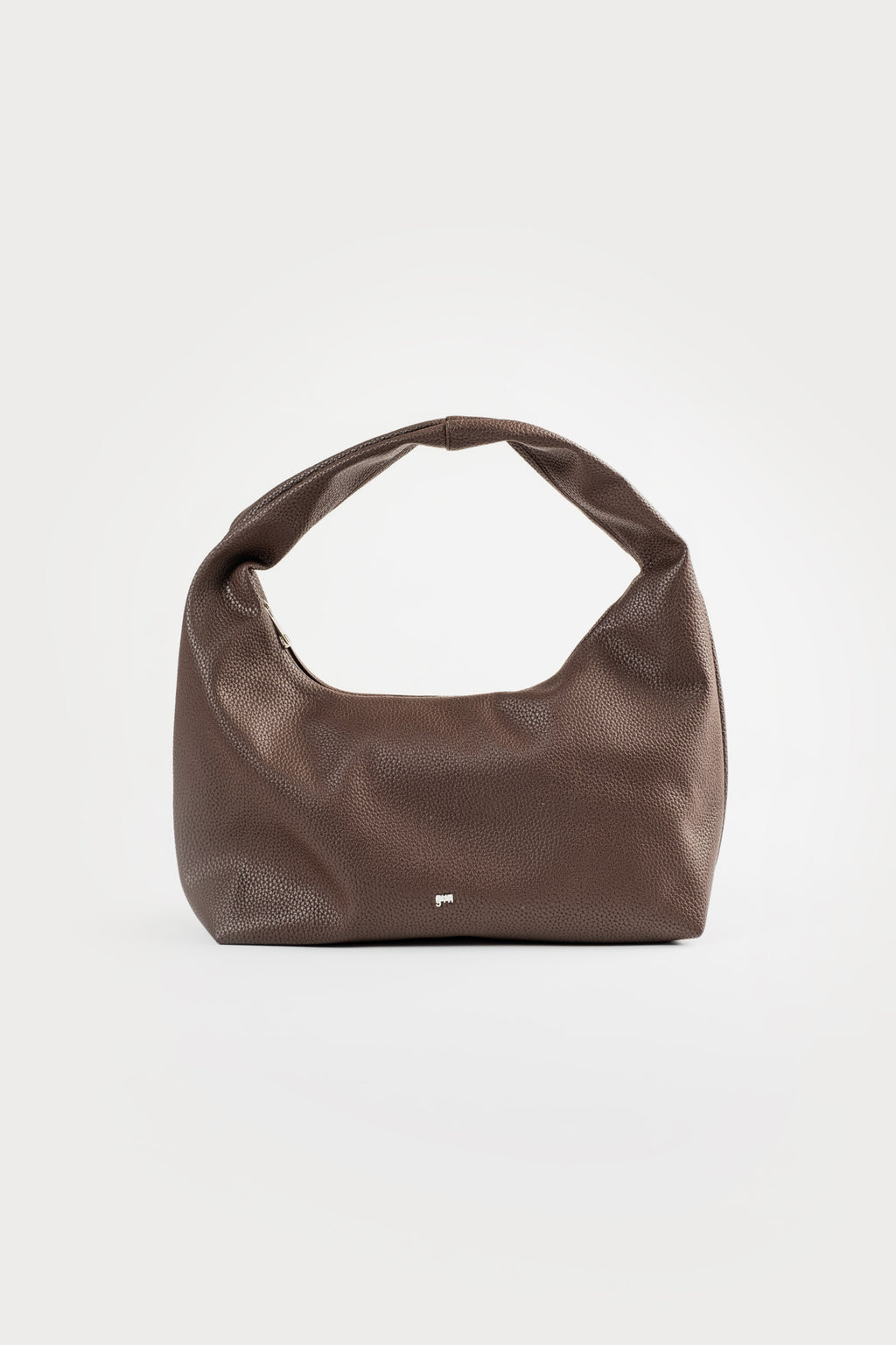 Medium Hobo Bag in Espresso (Heavy Pebbled)