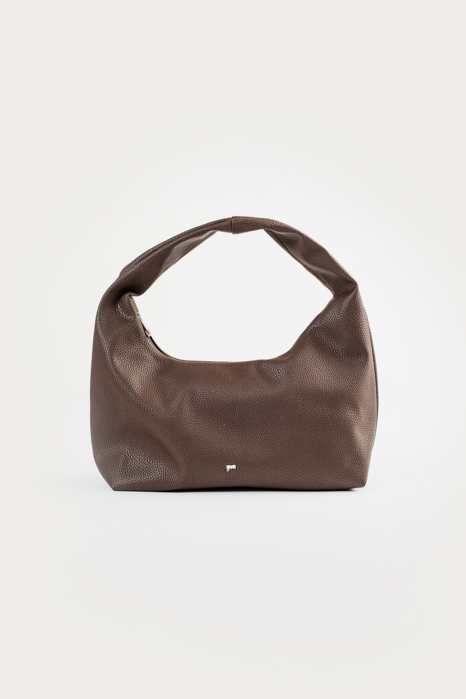Medium Hobo Bag in Espresso (Heavy Pebbled)