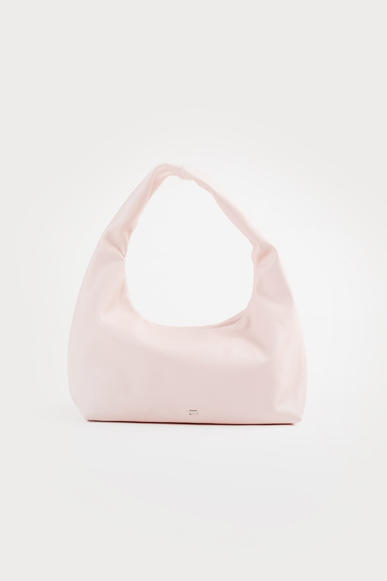Medium Hobo Bag in Blush (Light Pebbled)