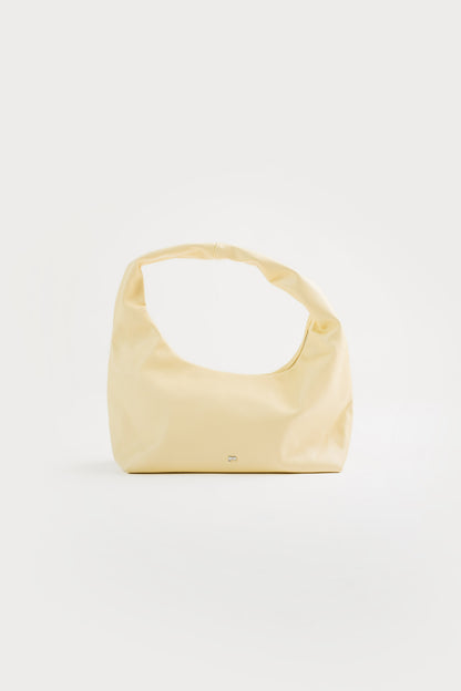 [PRE-ORDER] Medium Hobo Bag in Butter (Light Pebbled)