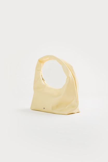 [PRE-ORDER] Medium Hobo Bag in Butter (Light Pebbled)