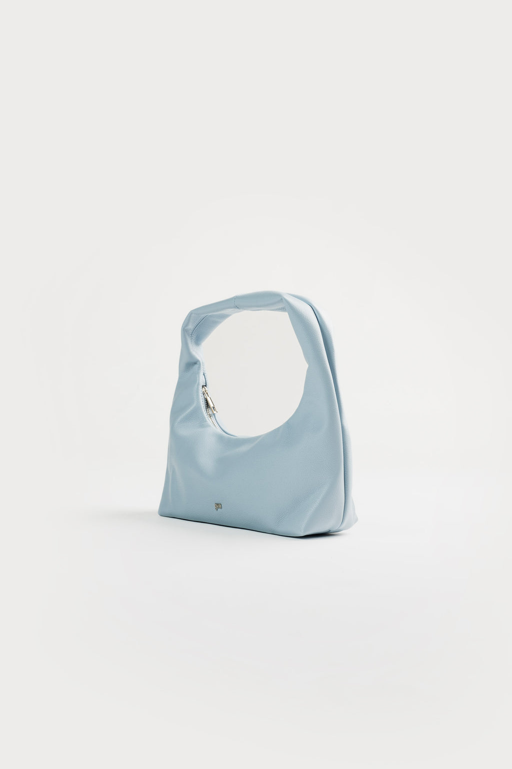 Small Hobo Bag in Cornflower (Light Pebbled)