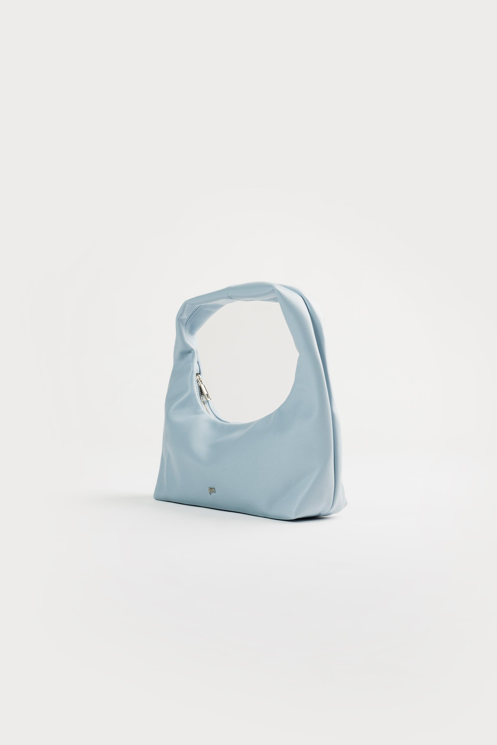 Small Hobo Bag in Cornflower (Light Pebbled)