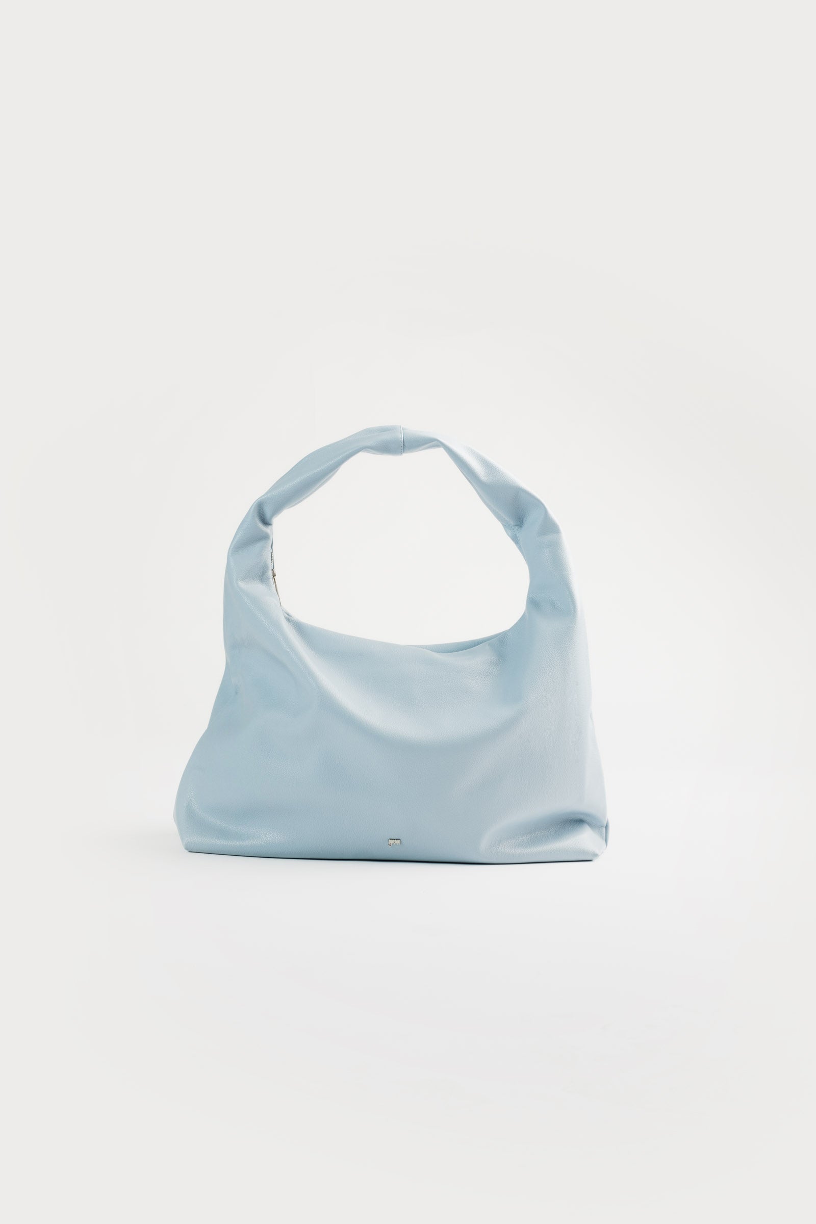 Large Hobo Bag in Cornflower (Light Pebbled)