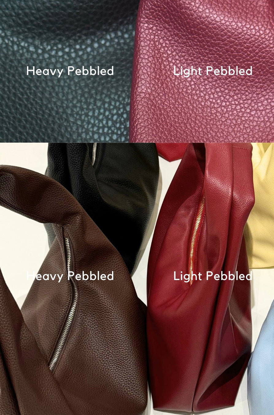 Medium Hobo Bag in Espresso (Heavy Pebbled)