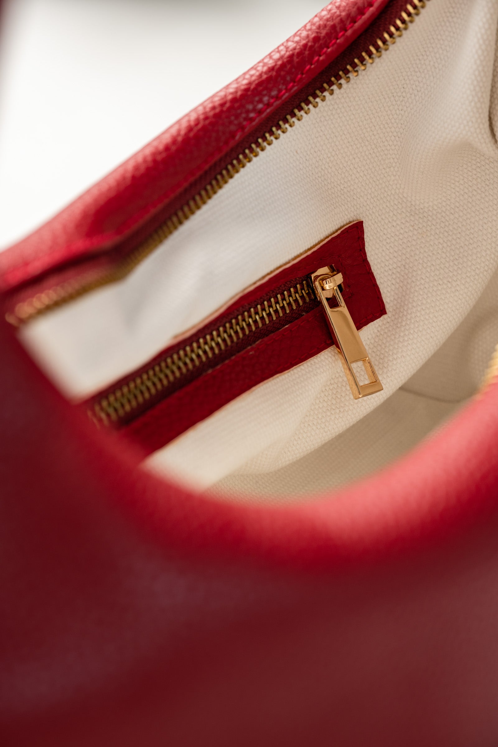 Small Hobo Bag in Chili (On Hand)