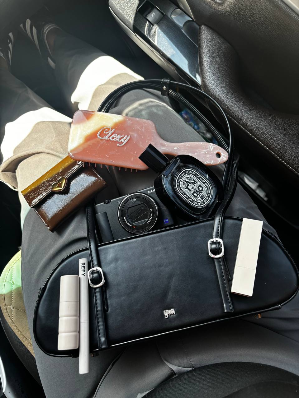 Baguette Bag in Denim (Patent)