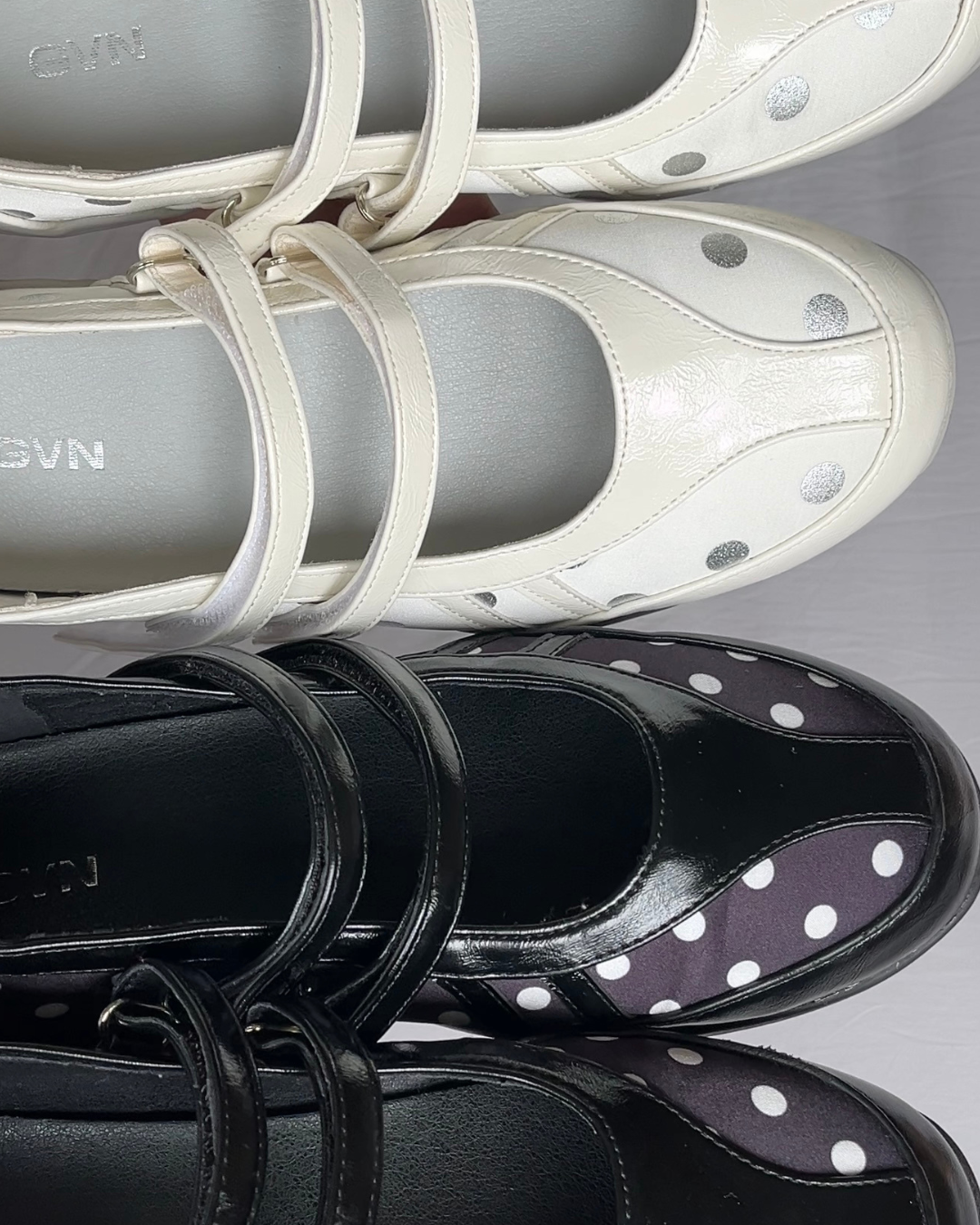 Ballet Sneakers in Ash Polka