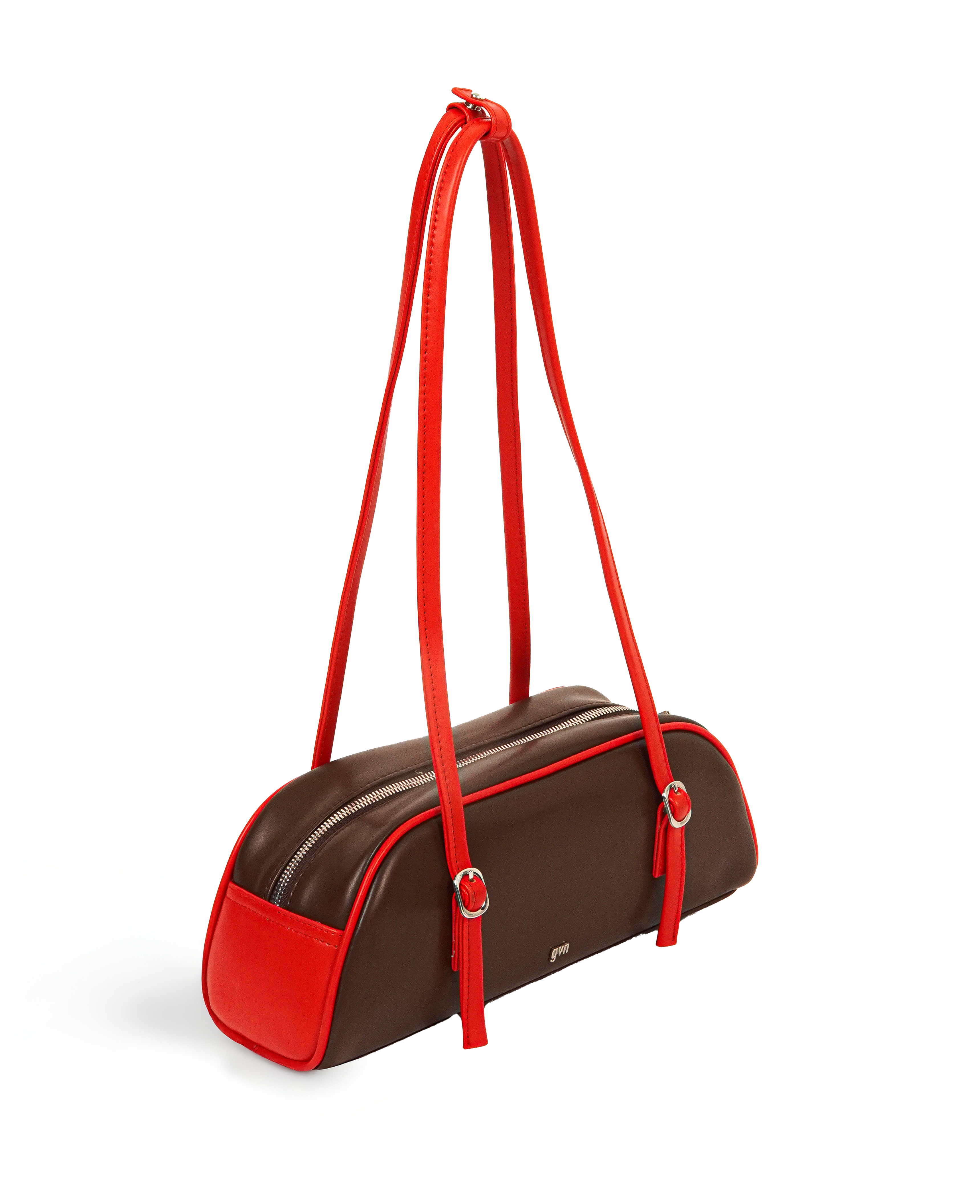 Soft Baguette Bag in Two-Tone Cayenne (Matte)