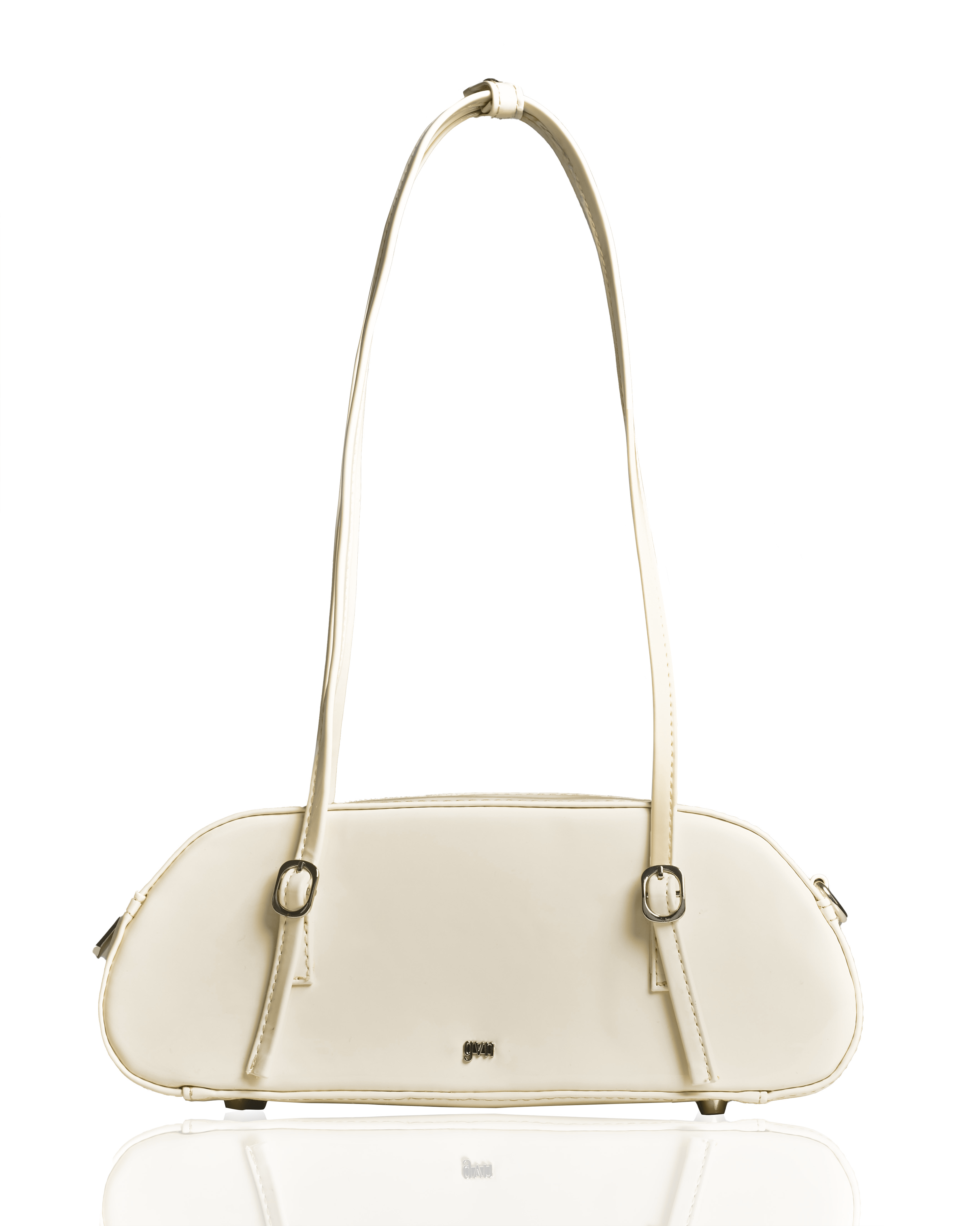 Baguette Bag in Eggshell (Patent)