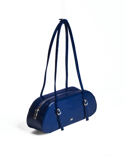 [ON HAND] Baguette Bag in Navy (Patent)