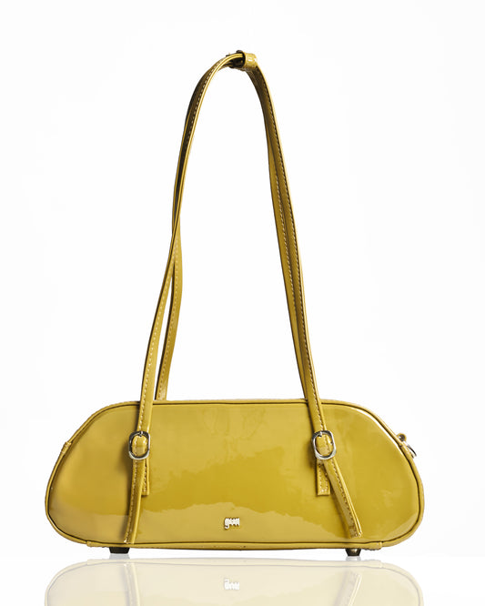 [ON HAND] Baguette Bag in Ochre (Patent)