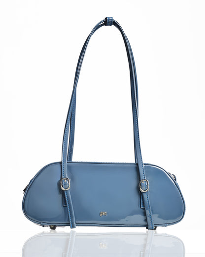 [ON HAND] Baguette Bag in Denim (Patent)