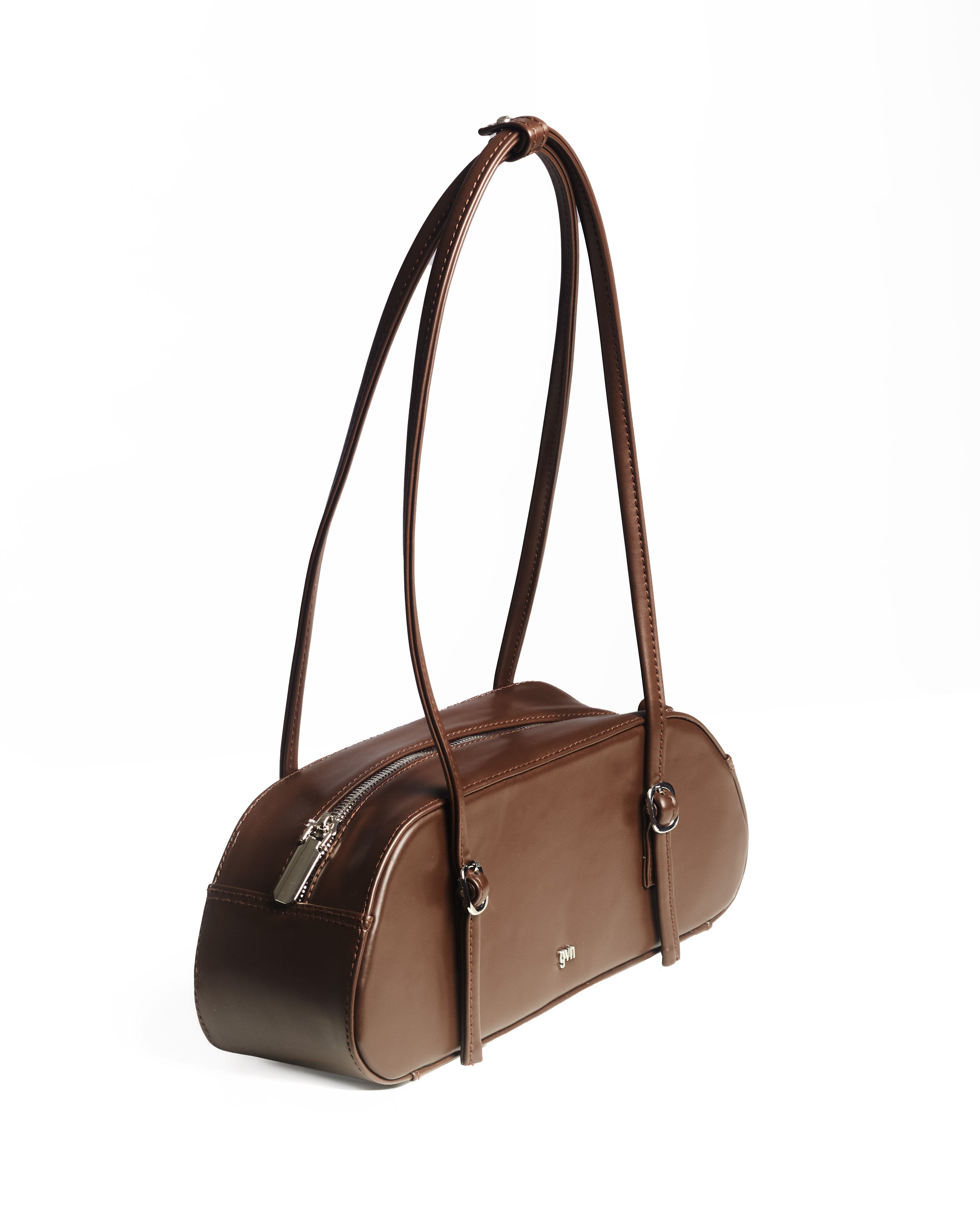★ILLIGO★ Baguette Bag Brown 5010515912 Leather Baguette Handbag for Women - Bright Lights, Big City