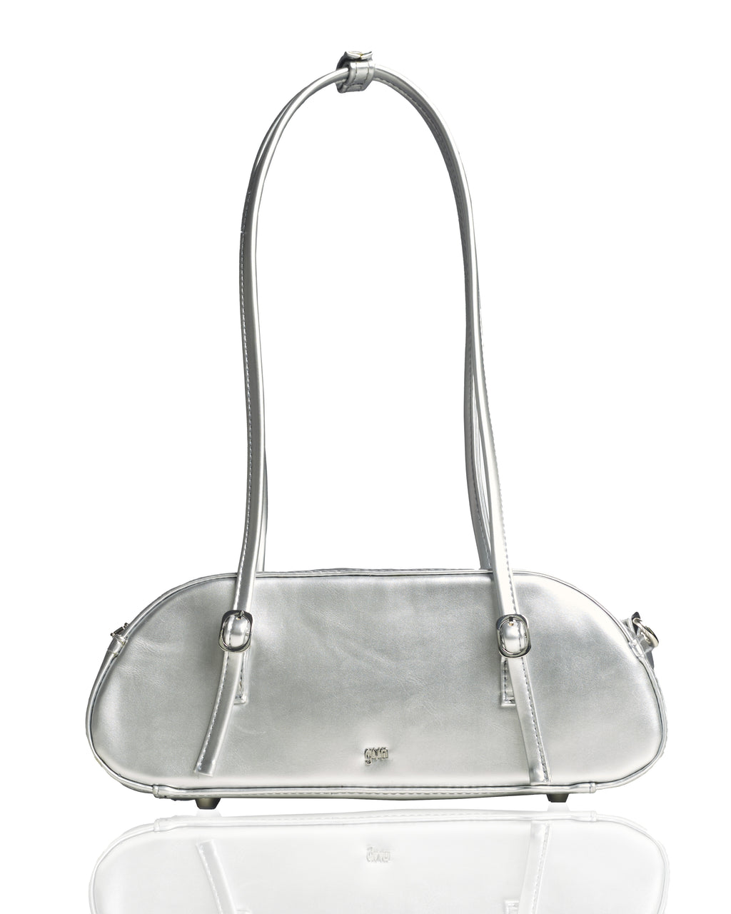 Baguette Bag in Silver (Matte)