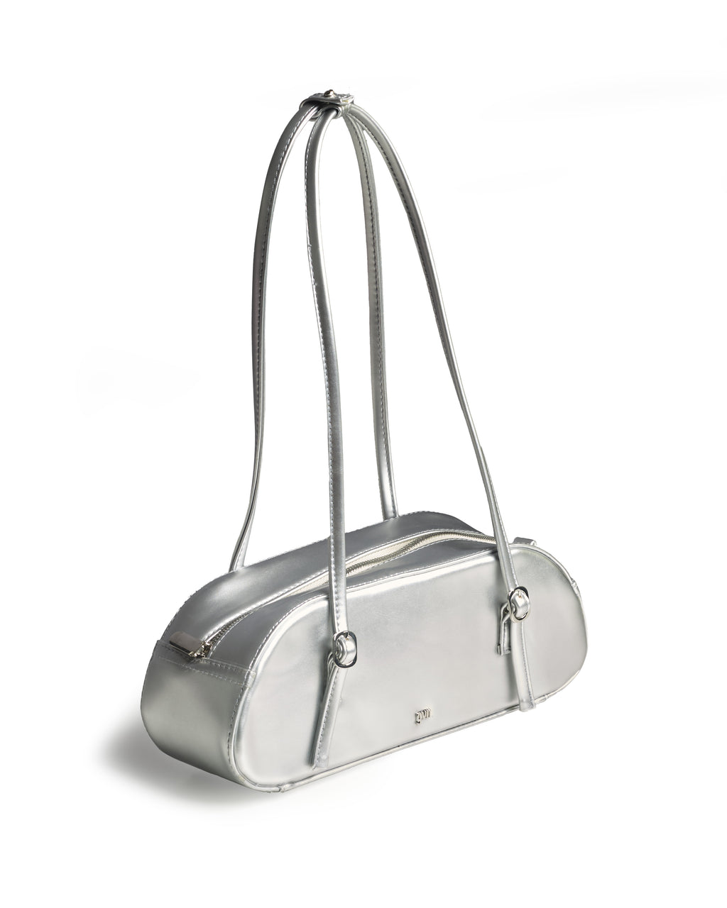 Baguette Bag in Silver (Matte)