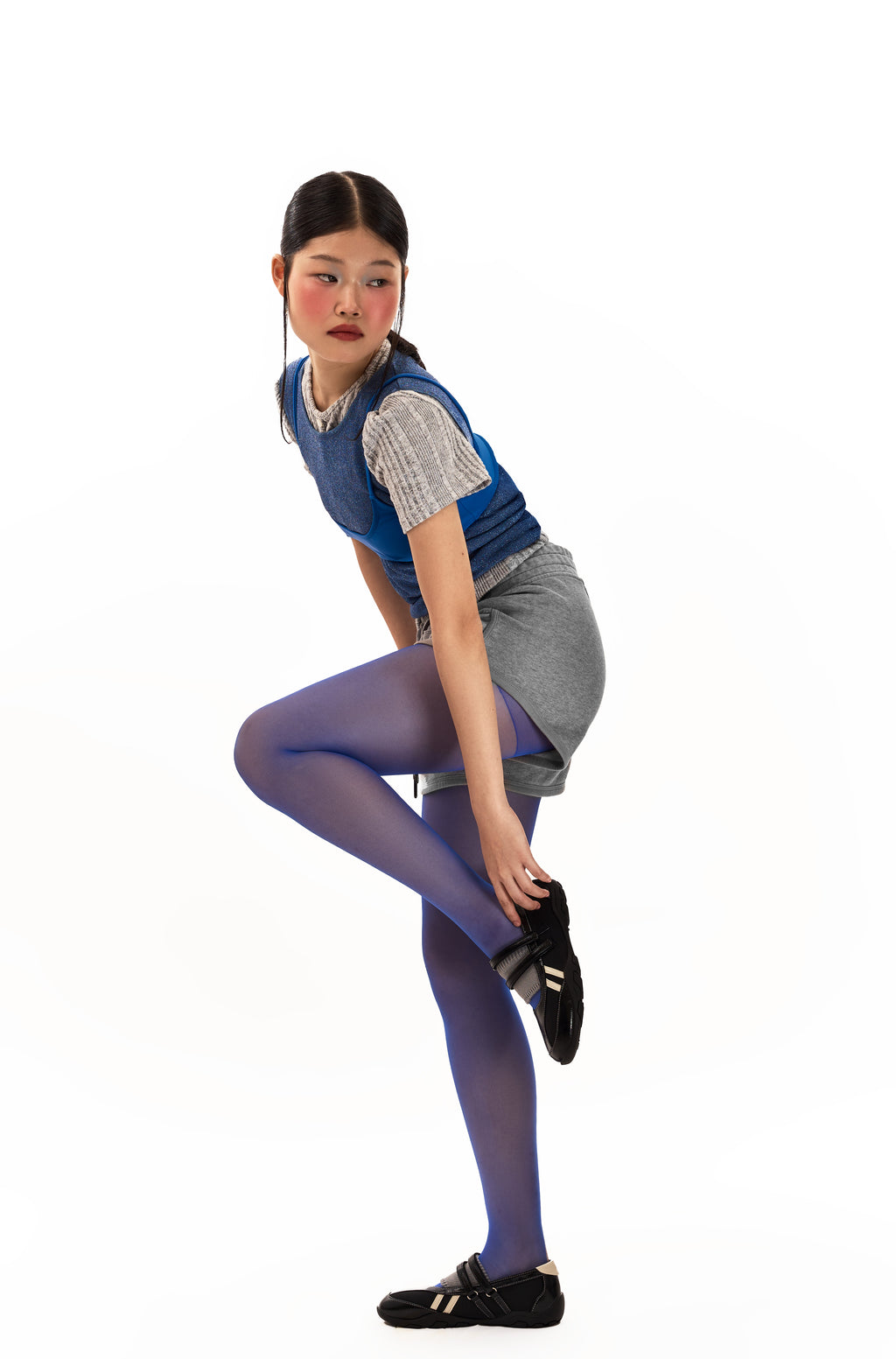 Ballet Sneakers in Ash