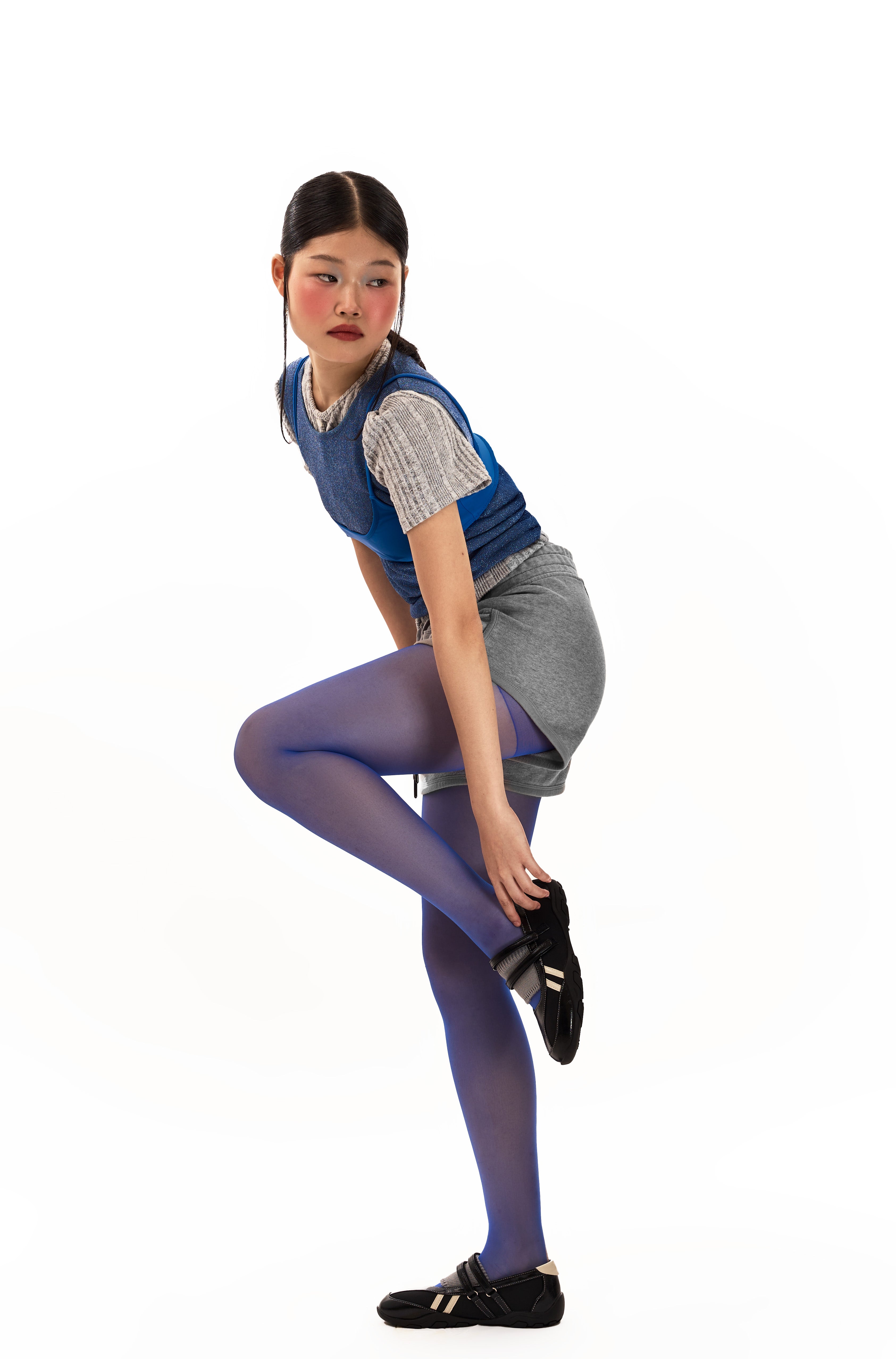 Ballet Sneakers in Ash