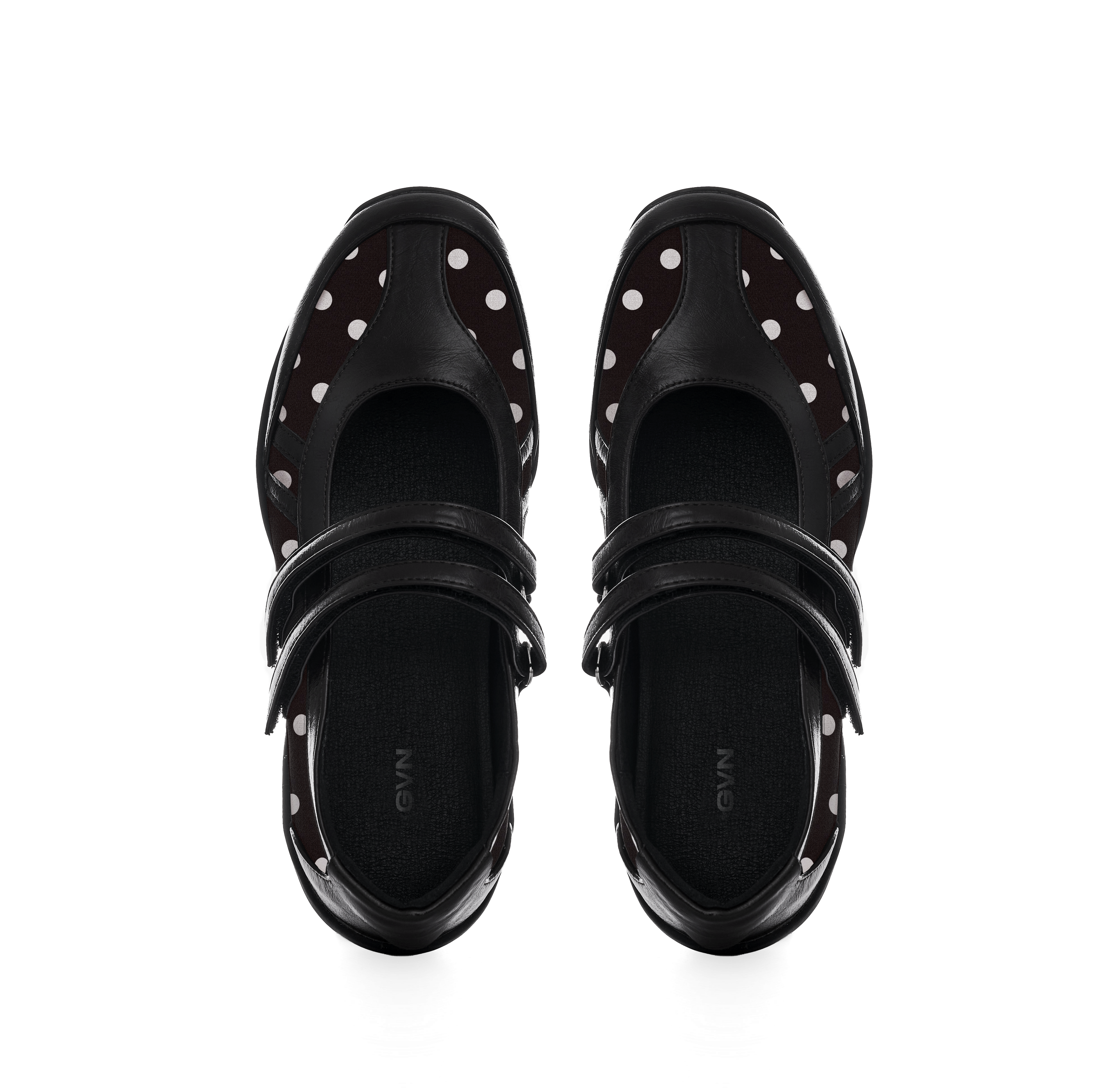 Ballet Sneakers in Ash Polka