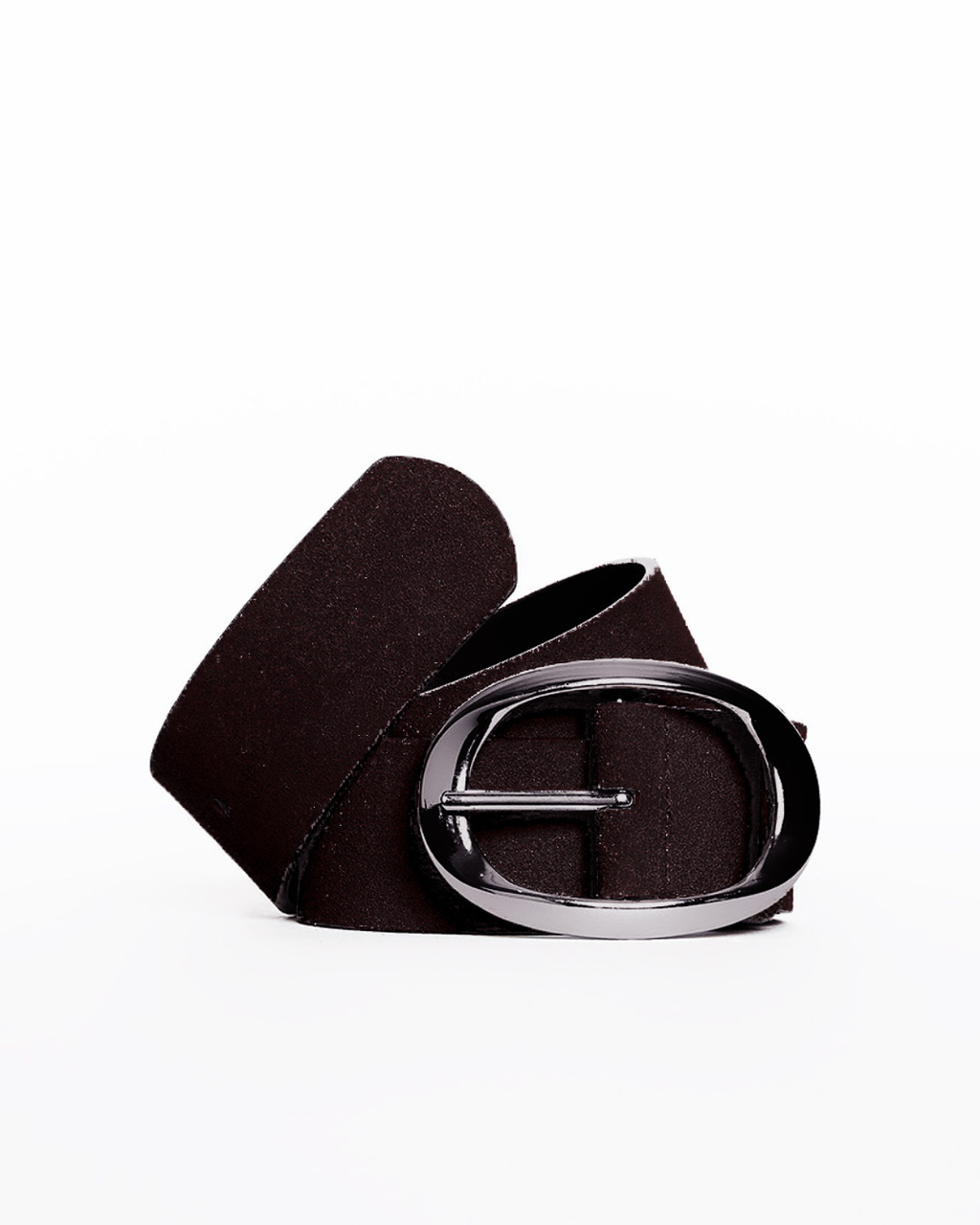 Belt in Suede Cocoa