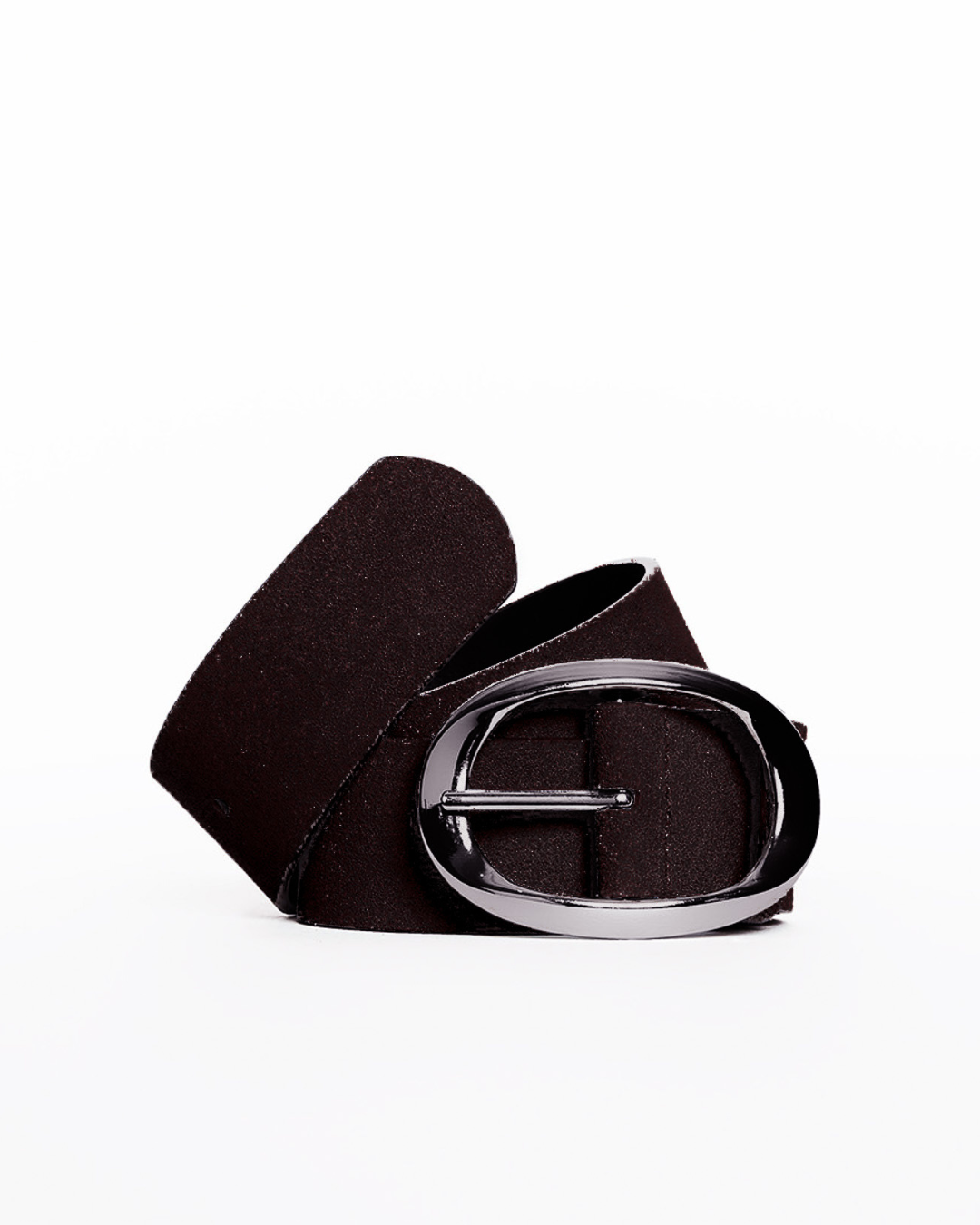 Belt in Suede Cocoa
