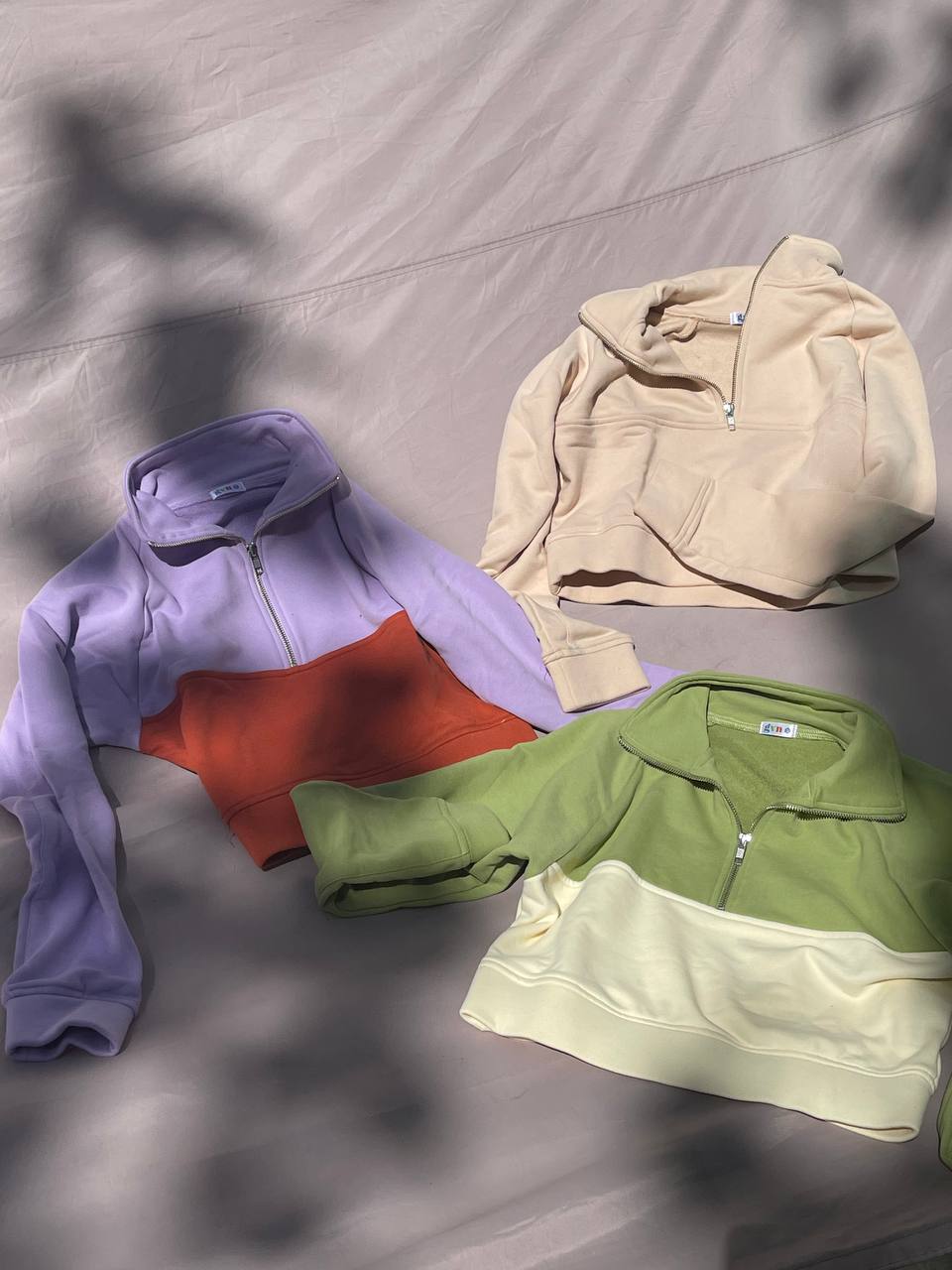 Cropped Half-Zip Pullover