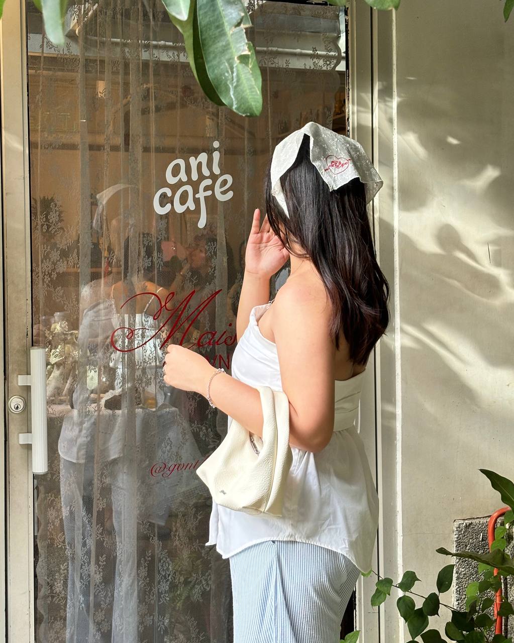 Mini Hobo Bag in Eggshell (Heavy Pebbled)