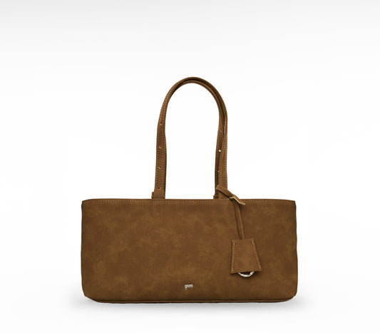[ON HAND] Holiday Bag in Suede Tan