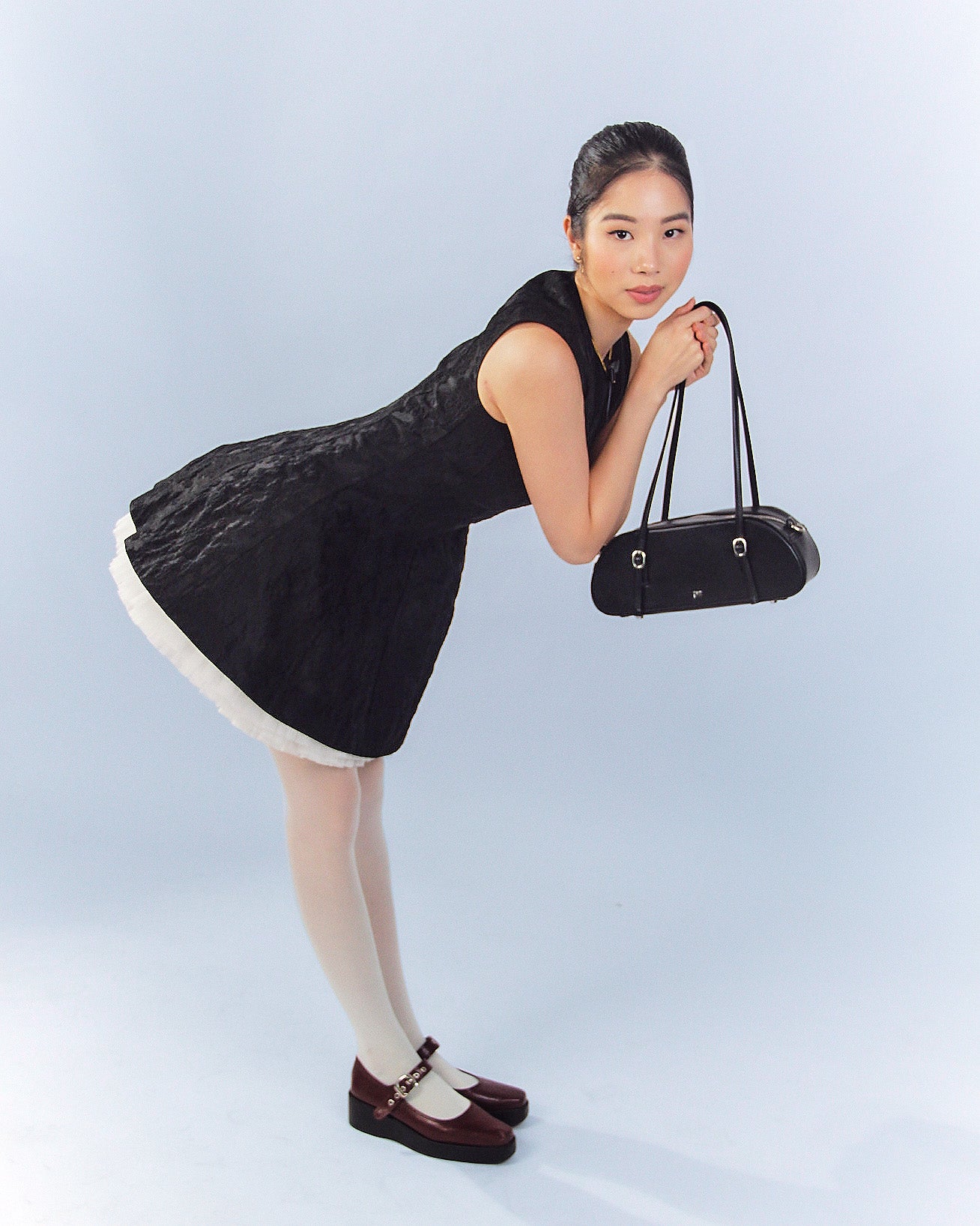 [ON HAND] Baguette Bag in Charcoal (Matte)