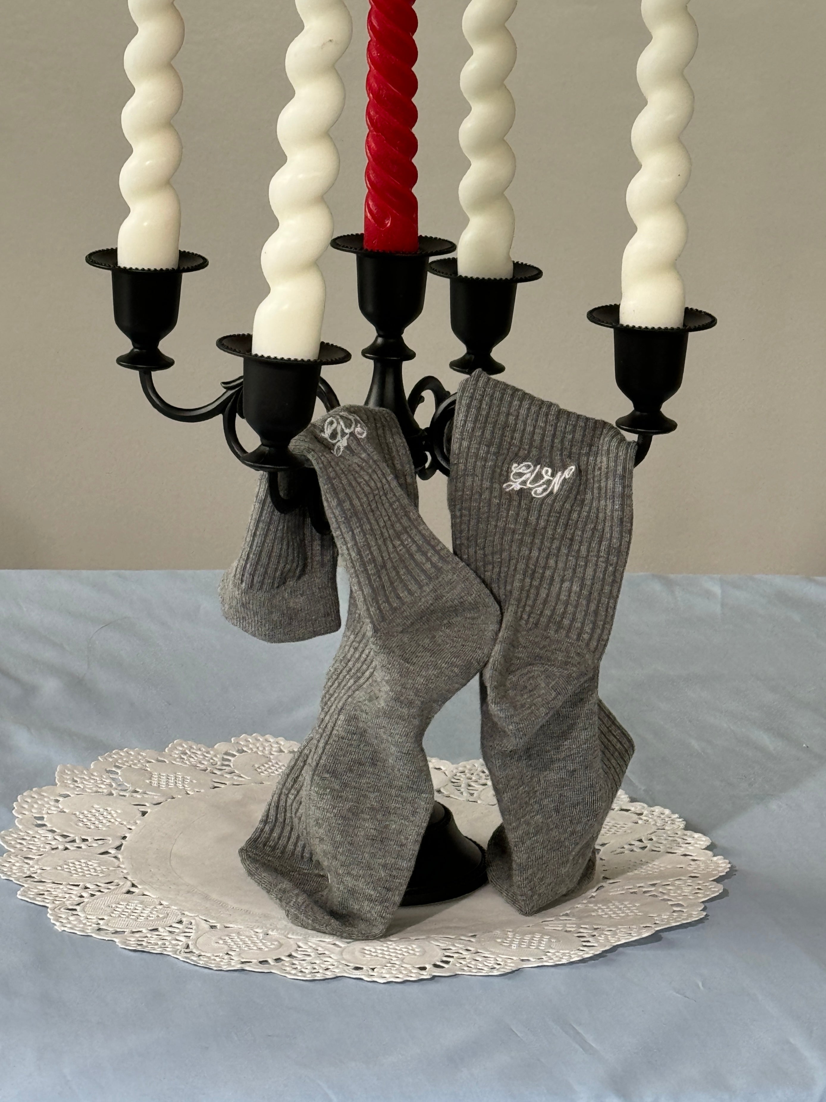 GVN Embroidered Socks