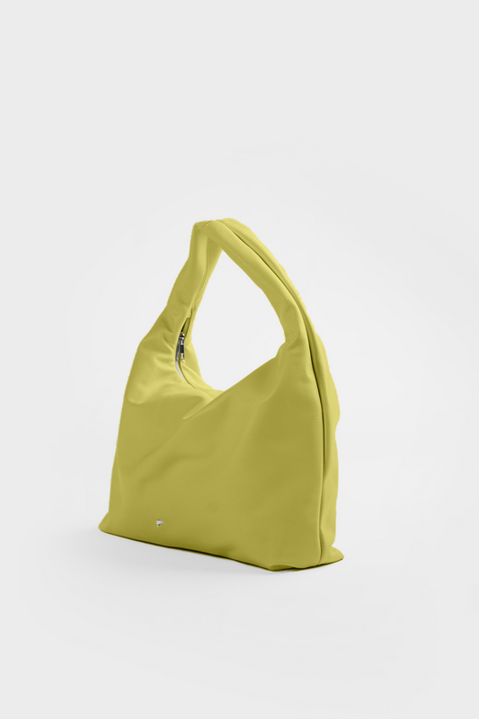 [ON HAND] Large Hobo Bag in Pear (Light Pebbled)