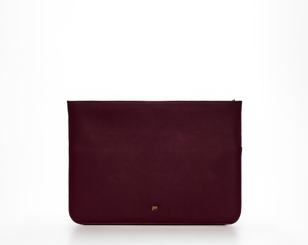 Laptop Sleeve in Oxblood