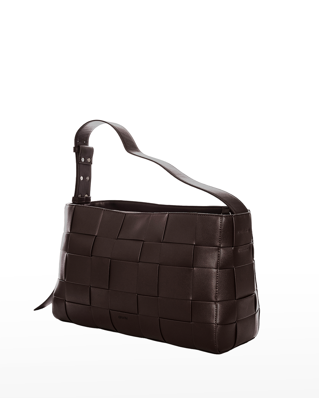 Large Woven Frame Bag in Espresso (2.0)
