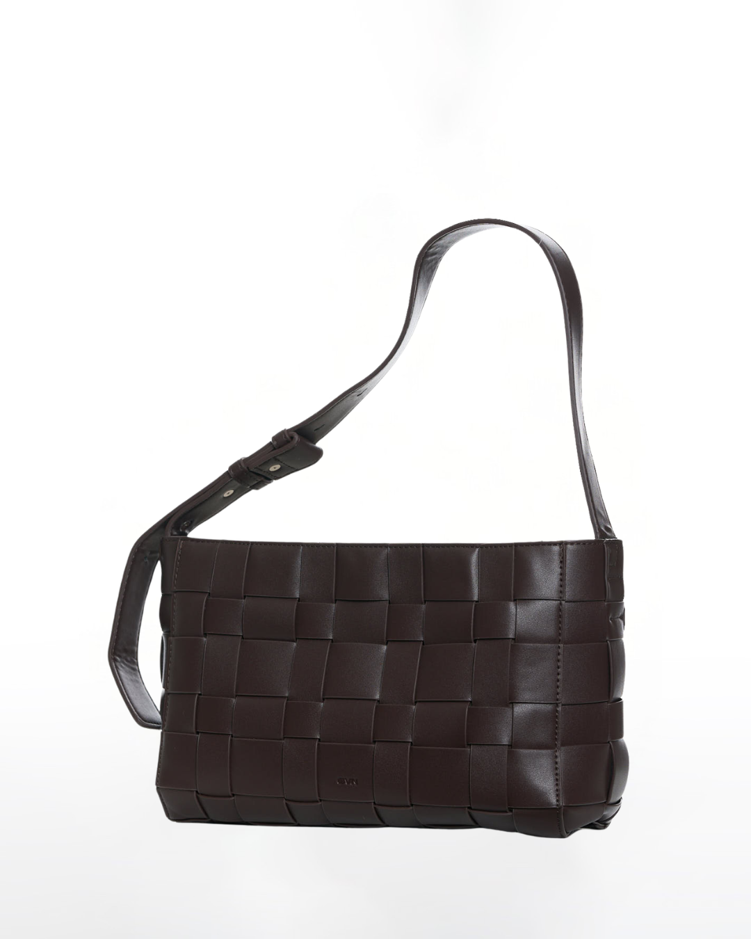 Medium Woven Frame Bag in Espresso (2.0)
