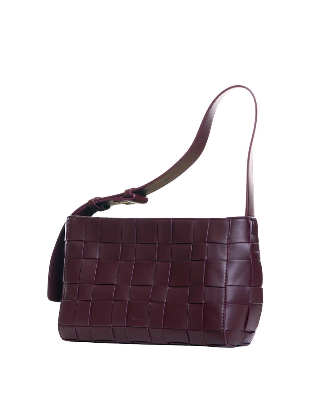 Medium Woven Frame Bag in Oxblood (2.0)