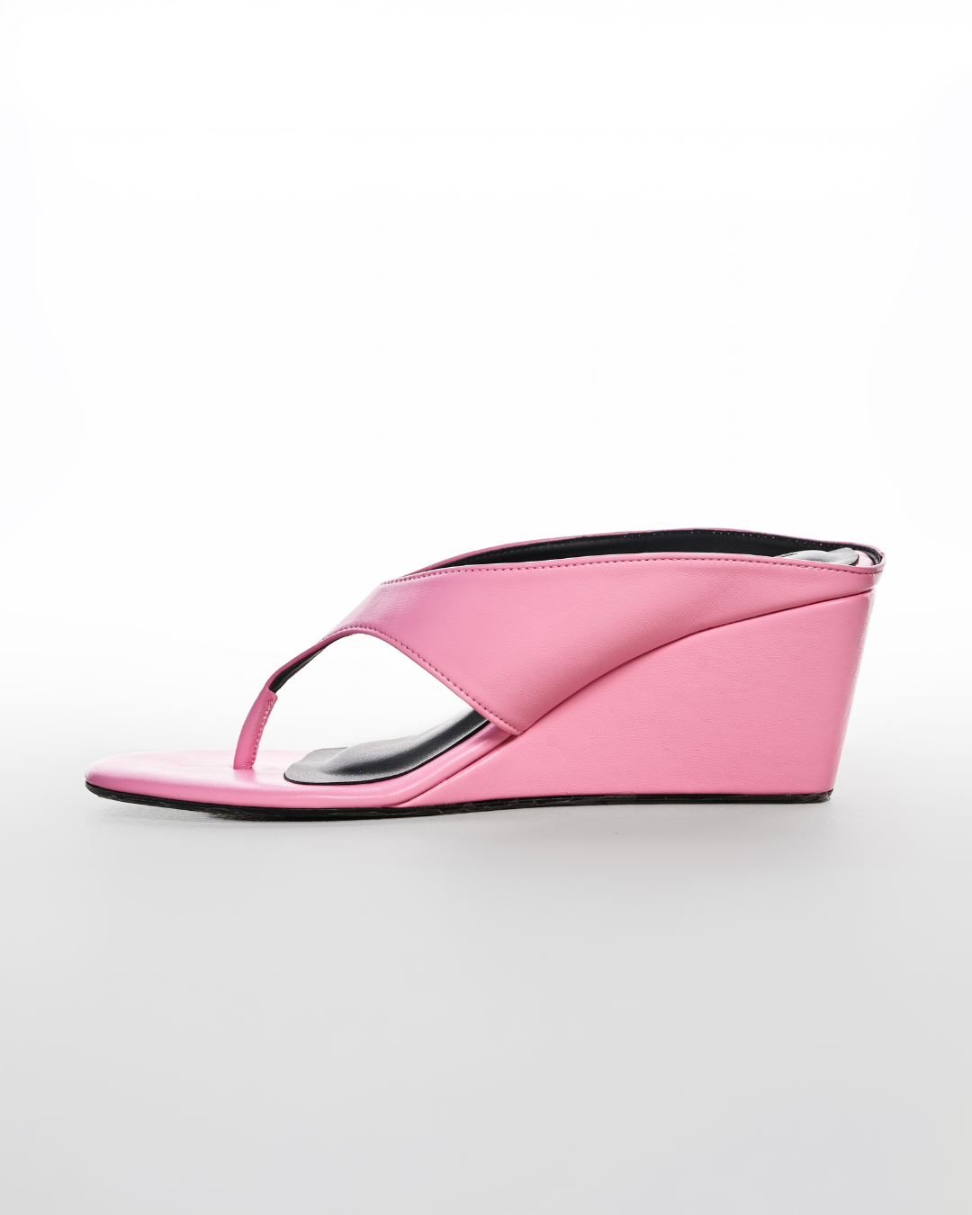 Slip Wedge in Leather Prim (2.5")