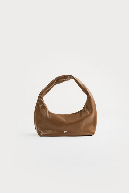 [ON HAND] Small Hobo Bag in Toffee (Light Pebbled)