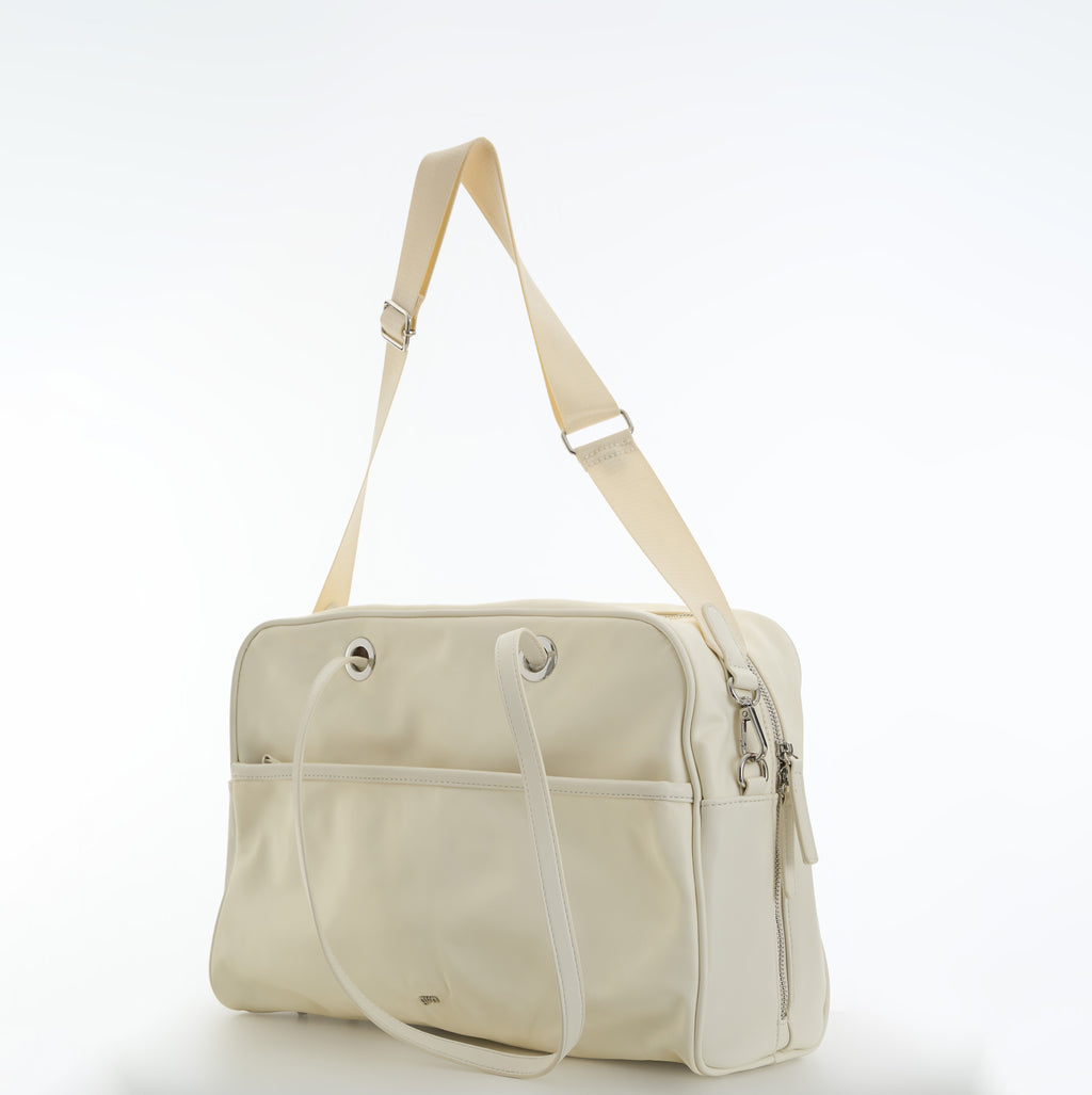 Limited Edition: Shape x GVN Bag in Chalk