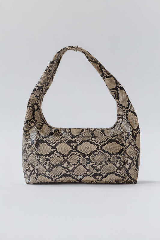 [PRE-ORDER] Medium Hobo Bag in Snakeskin Print