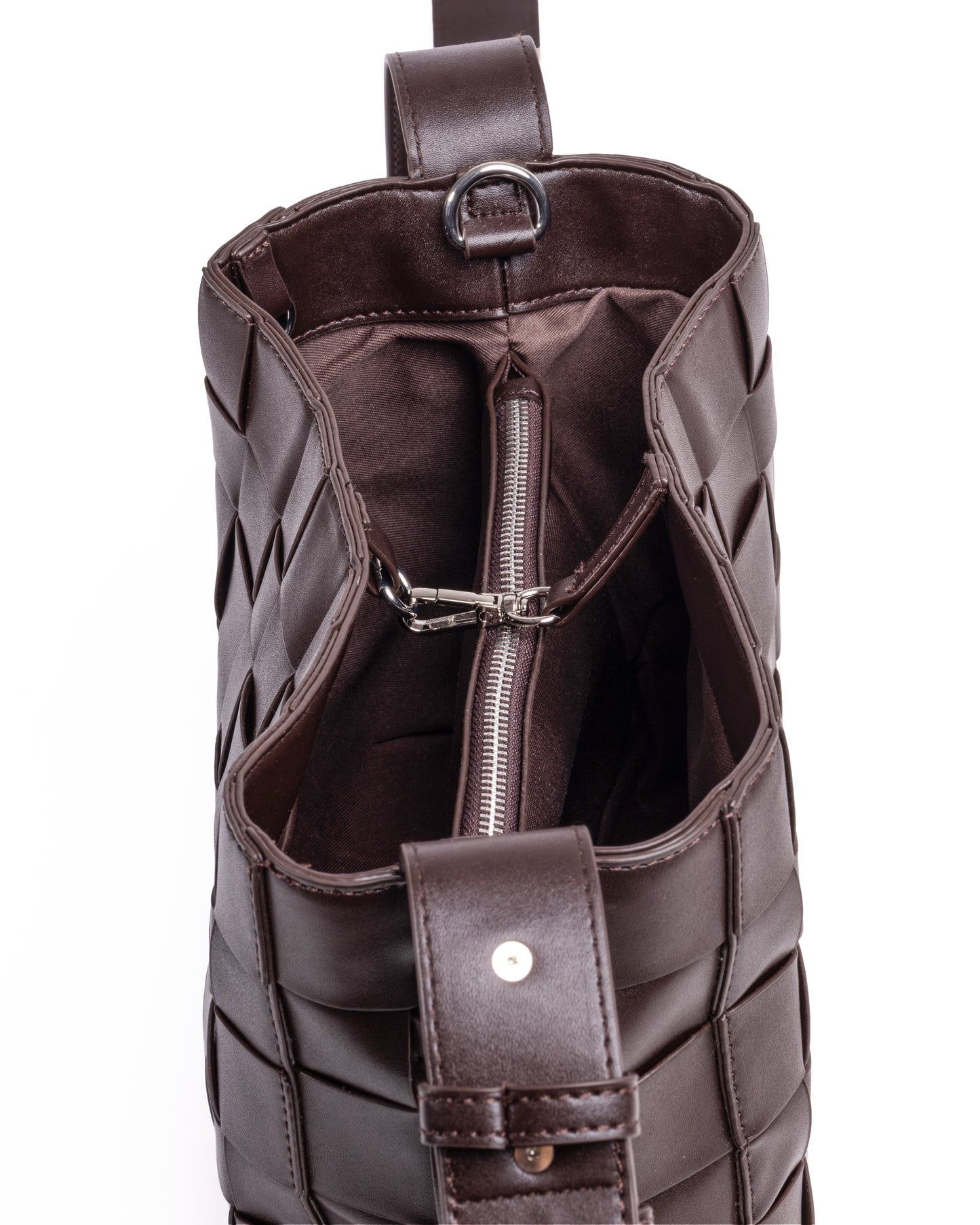 [PRE-ORDER] Woven Frame Bag in Espresso