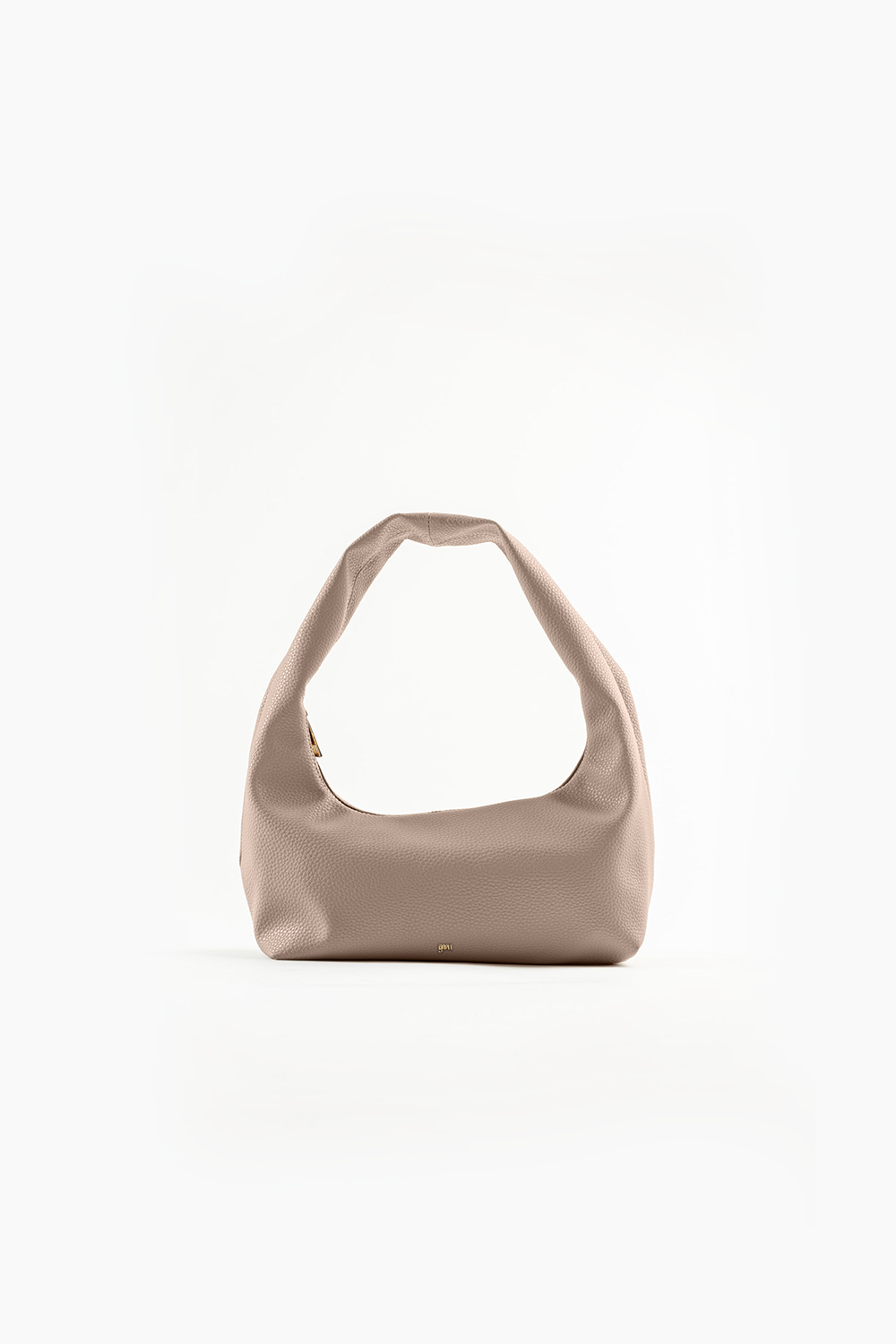 [ON HAND] Small Hobo Bag in Taupe (Heavy Pebbled)