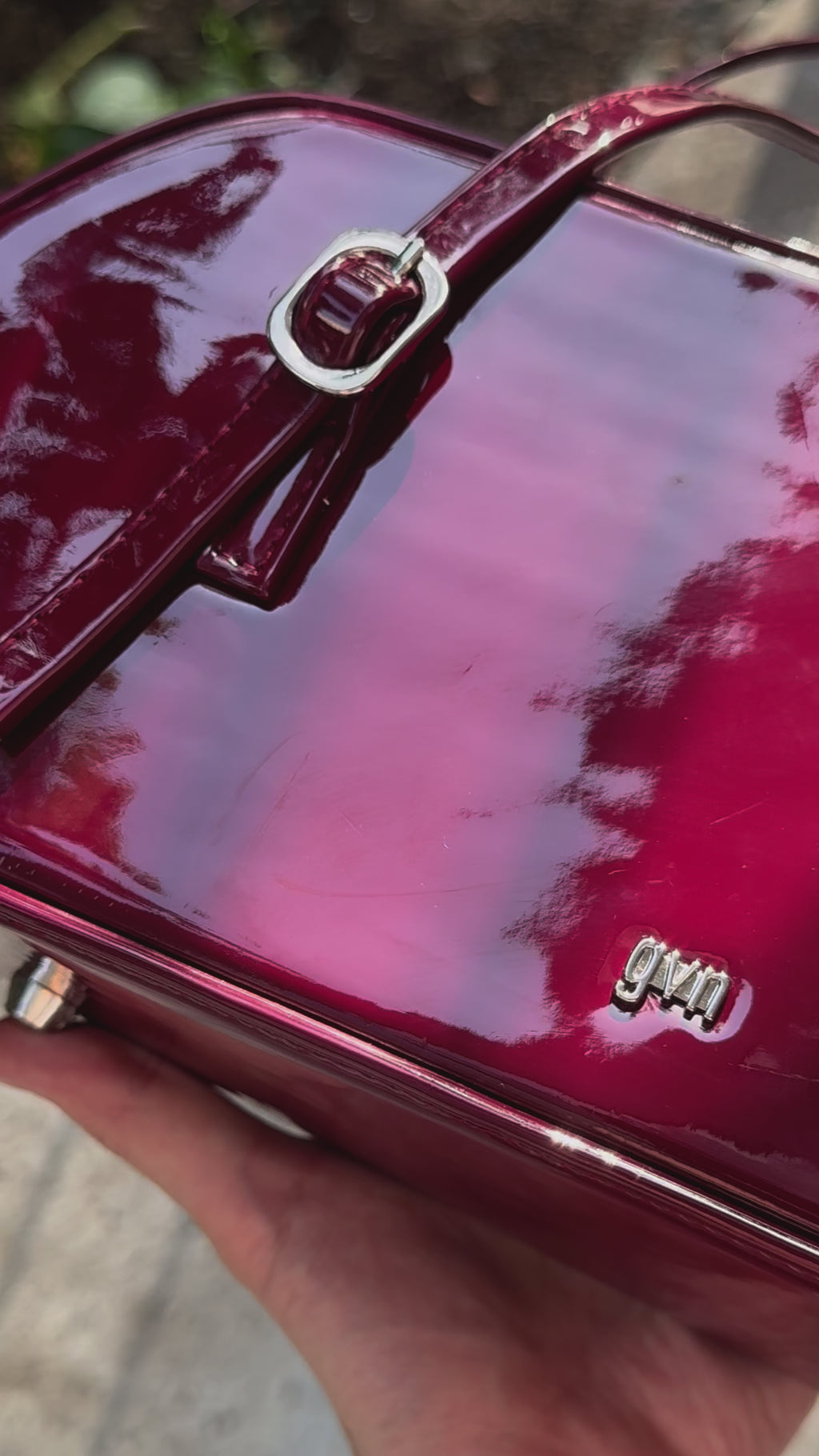 Baguette Bag in Denim (Patent)